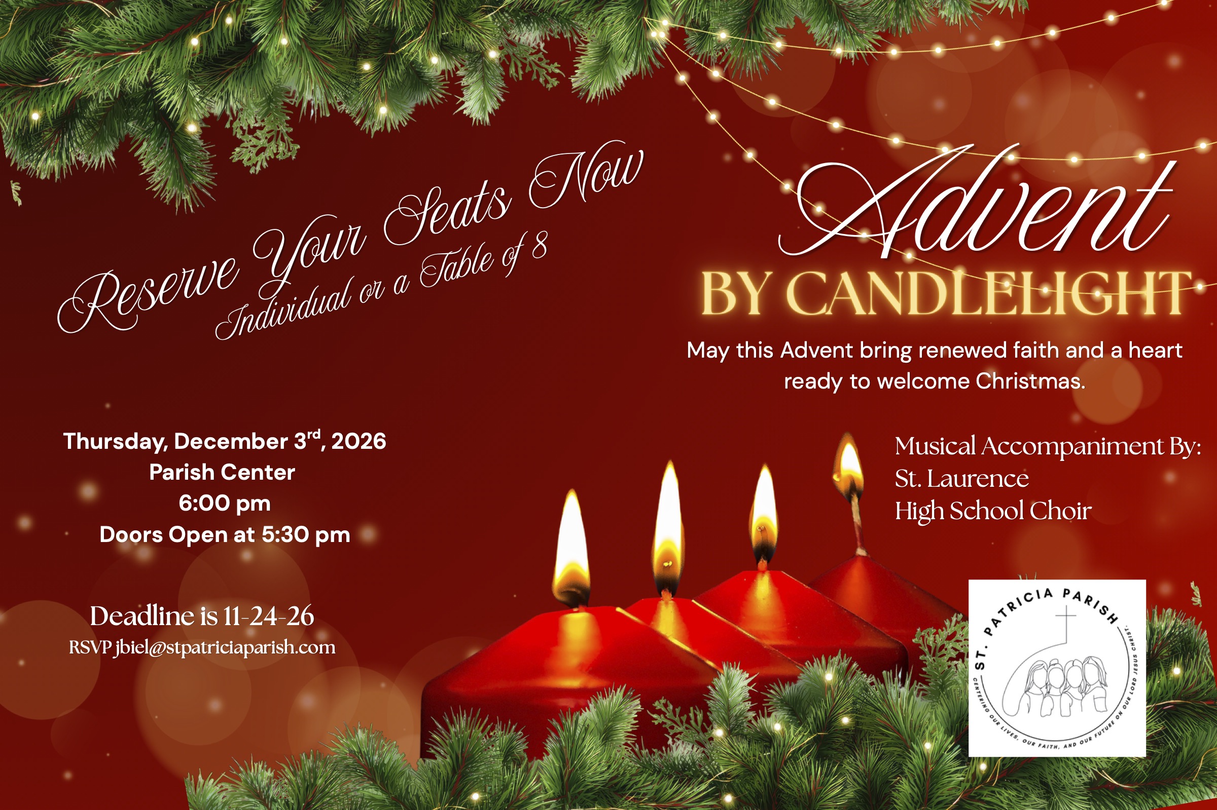 🕯️ Advent by Candlelight – December 3, 2026